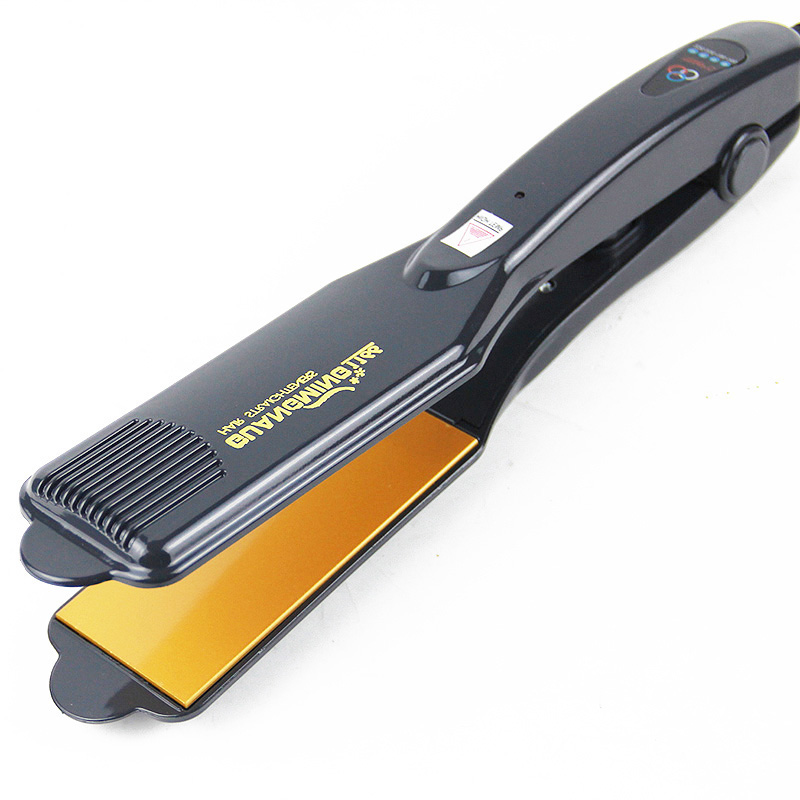 Widened Ceramic Coating Plate Flat Iron Hair Straightener 1