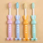 4Pcs-set-Cute-Cartoon-Toothbrush-for-Children-Bamboo-Charcoal-Short-Handle-Children-s-Toothbrush-Baby-Teeth