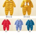 Baby-down-Cotton-One-Piece-Romper-New-Fleece-Lined-Thickened-Baby-Romper-Warm-Outing-Baby-Jumpsuit