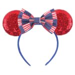 Disney-Kids-Party-Dress-up-Daisy-Donald-Duck-Headband-Sequin-Bow-Glitter-Headdress-Girls-Independence-Day