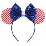 Disney-Kids-Party-Dress-up-Daisy-Donald-Duck-Headband-Sequin-Bow-Glitter-Headdress-Girls-Independence-Day